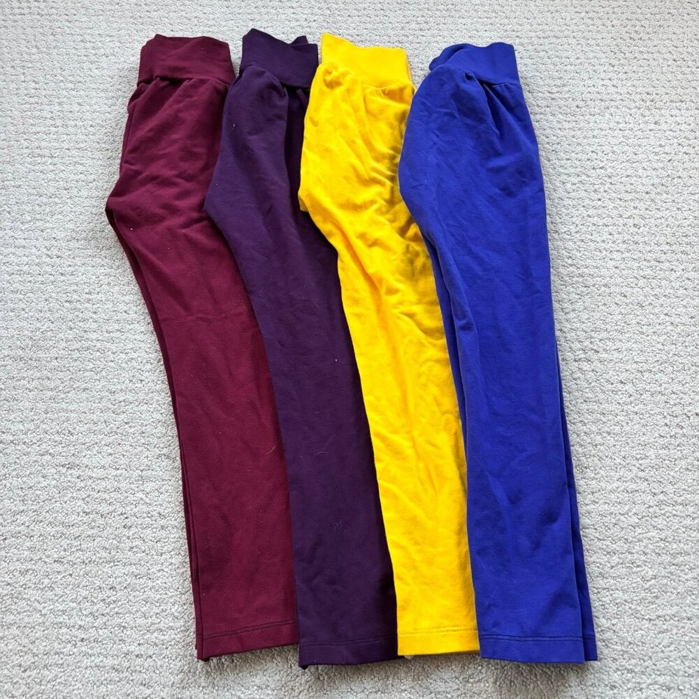 Sweet stitch novelties handmade small shop primary bold leggings bundle